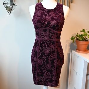 Free People Burnout Babe Velvet Bodycon Dress